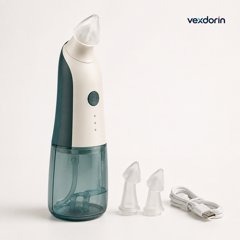 VEXDORIN Portable Electric Nasal Irrigator – Rechargeable Home Care Rinse System