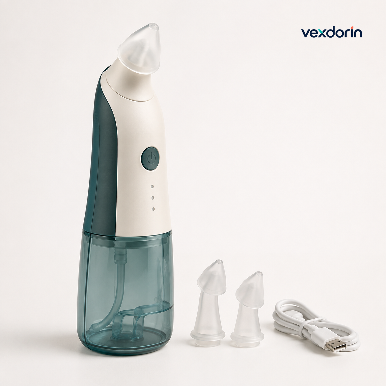 VEXDORIN Portable Electric Nasal Irrigator - Rechargeable Home Care Rinse System